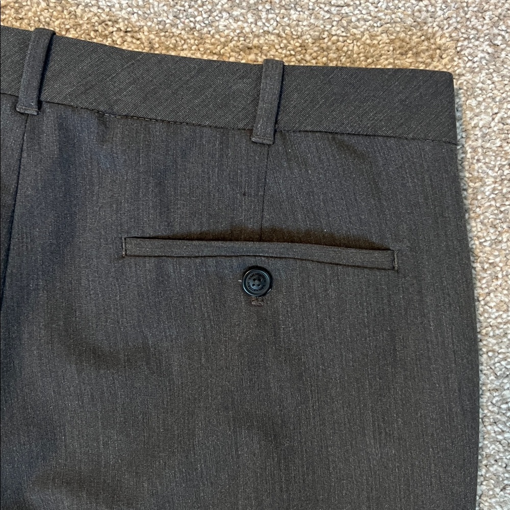 Van Heusen Men's Dress Pants - Dark Gray - Picture 7 of 7